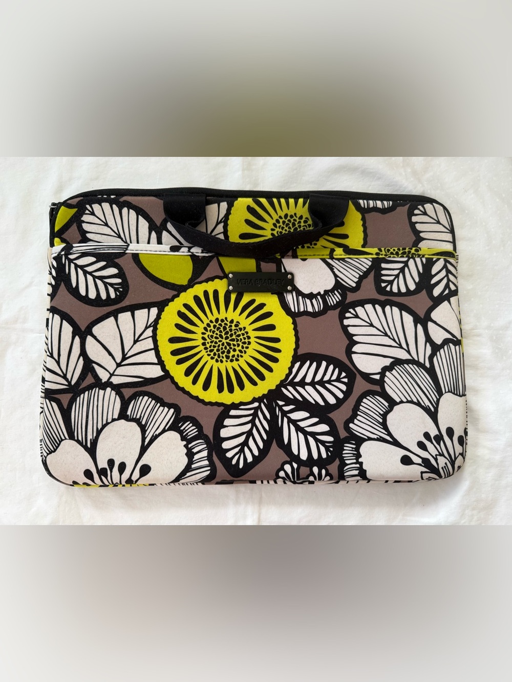 Vera Bradley Laptop Pouch with Handles Neoprene